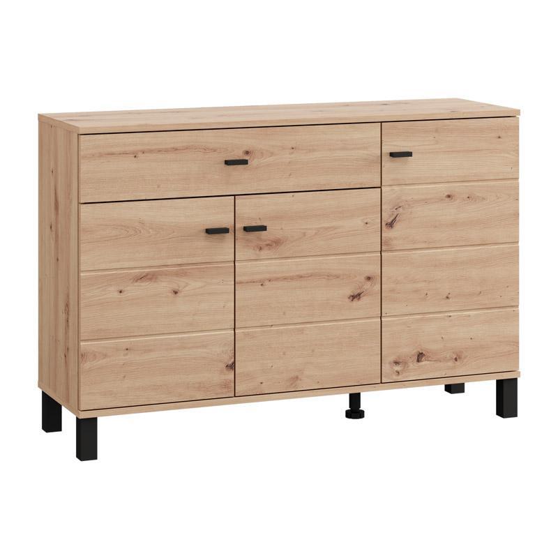 komota-mpoyfes-almond-115-3k1f3v-artisan-oak-chroma-116x35x78ek1776688808 Κομοτα-Μπουφες Almond 115 3k1f3v Artisan Oak Χρωμα 116x35x78εκ - Image 1