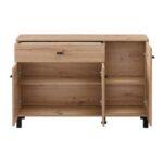 Κομοτα-Μπουφες Almond 115 3k1f3v Artisan Oak Χρωμα 116x35x78εκ - Image 3