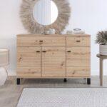 Κομοτα-Μπουφες Almond 115 3k2f3v Artisan Oak Χρωμα 116x35x78εκ - Image 2