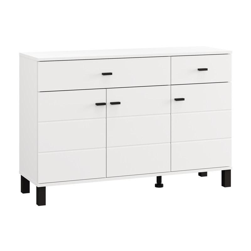 komota-mpoyfes-almond-115-3k2f3v-leyko-chroma-116x35x78ek1776688813 Κομοτα-Μπουφες Almond 115 3k2f3v Λευκο Χρωμα 116x35x78εκ - Image 1
