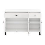 Κομοτα-Μπουφες Almond 115 3k2f3v Λευκο Χρωμα 116x35x78εκ - Image 4