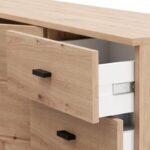 Κομοτα-Μπουφες Almond 115 3k3f2v Artisan Oak Χρωμα 116x35x78εκ - Image 5