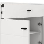 Κομοτα-Μπουφες Almond 154 4k2f4v Λευκο Χρωμα 154x35x78εκ - Image 5