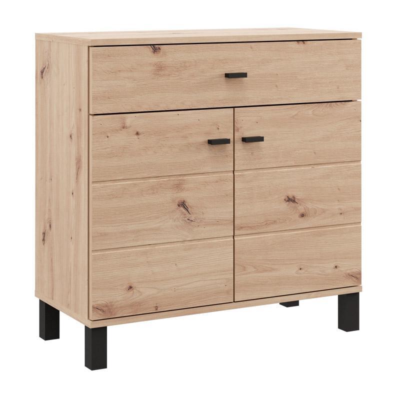 komota-mpoyfes-almond-77-2k1f2v-artisan-oak-chroma-77x35x78ek1776690601 Κομοτα-Μπουφες Almond 77 2k1f2v Artisan Oak Χρωμα 77x35x78εκ - Image 1