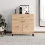 Κομοτα-Μπουφες Almond 77 2k1f2v Artisan Oak Χρωμα 77x35x78εκ - Image 2