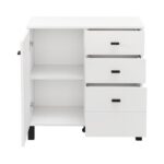 Κομοτα-Μπουφες Almond 77 2k3f1v Λευκο Χρωμα 77x35x78εκ - Image 4