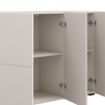 Κομοτα-Μπουφες Argyll 115 3k3v Cashmere Χρωμα 116x40x79εκ - Image 5