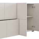 Κομοτα-Μπουφες Argyll 154 4k2f2v Cashmere Χρωμα 155x40x79εκ - Image 5