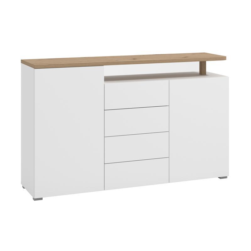 komota-mpoyfes-aterno-154-3k4f2v-leyko-artisan-chroma-154x40x94ek1747077629 Κομοτα-Μπουφες Aterno 154 3k4f2v Λευκο/Artisan Χρωμα 154x40x94εκ - Image 1