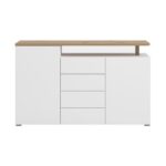 Κομοτα-Μπουφες Aterno 154 3k4f2v Λευκο/Artisan Χρωμα 154x40x94εκ - Image 2