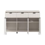 Κομοτα-Μπουφες Brest 3κ3f Cashmere-Cashmere Mat Χρωμα 138x40x90εκ - Image 5