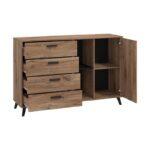 Κομοτα-Μπουφες Corvia 3k4f Flagstaf-Carbon 138x40x90εκ - Image 4