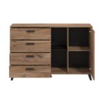 Κομοτα-Μπουφες Corvia 3k4f Flagstaf-Carbon 138x40x90εκ - Image 5