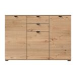 Κομοτα-Μπουφες Duero 3k2f Artisan Oak 135x40x95εκ - Image 3