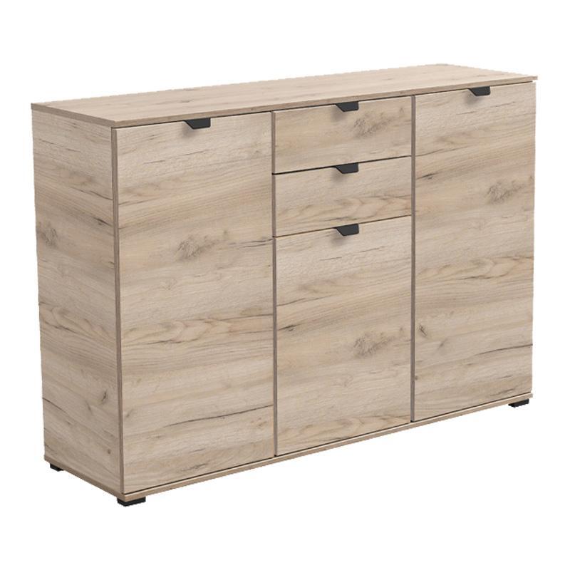 komota-mpoyfes-duero-3k2f-grey-oak-13540951666850471 Κομοτα-Μπουφες Duero 3k2f Grey Oak 135x40x95εκ - Image 1