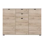 Κομοτα-Μπουφες Duero 3k2f Grey Oak 135x40x95εκ - Image 3