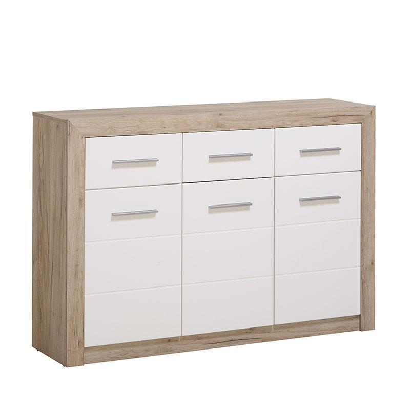 komota-mpoyfes-etna-3k3f-grey-oak-leyki-lakka-133359051666853134 ΚΟΜΟΤΑ-ΜΠΟΥΦΕΣ Etna 3K3F Grey Oak - Λευκή Λάκκα 133x35x90.5εκ - Image 1