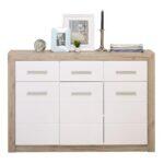 ΚΟΜΟΤΑ-ΜΠΟΥΦΕΣ Etna 3K3F Grey Oak - Λευκή Λάκκα 133x35x90.5εκ - Image 3