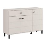 Κομοτα-Μπουφες Salamis 115 3k1f3v Cashmere Χρωμα 116x35x78εκ