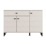 Κομοτα-Μπουφες Salamis 115 3k1f3v Cashmere Χρωμα 116x35x78εκ - Image 3