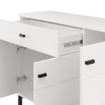 Κομοτα-Μπουφες Salamis 115 3k1f3v Λευκο Χρωμα 116x35x78εκ - Image 5