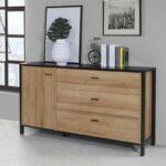 Κομοτα-Μπουφες Terrano Riviera Oak Χρωμα 152x40x85εκ - Image 2