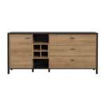 Κομοτα-Μπουφες Terrano Riviera Oak Χρωμα 187x40x85εκ - Image 3
