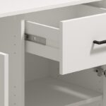 Κομοτα-Μπουφες Vienne 2k1f Λευκο Χρωμα 93x40x90εκ - Image 7