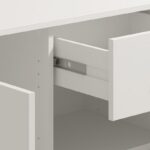 Κομοτα-Μπουφες Vienne 4k2f Λευκο Χρωμα 183x40x90εκ - Image 7