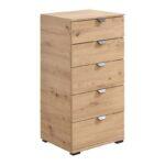 Κομοτα-Συρταριερα Duero 5f 45 Artisan Oak 45x40x95εκ