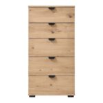 Κομοτα-Συρταριερα Duero 5f 45 Artisan Oak 45x40x95εκ - Image 3