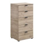 Κομοτα-Συρταριερα Duero 5f 45 Grey Oak 45x40x95εκ
