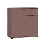 Κομοτα-Συρταριερα Firenze Terracotta Χρωμα 80x34x83εκ