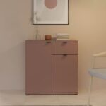 Κομοτα-Συρταριερα Firenze Terracotta Χρωμα 80x34x83εκ - Image 2