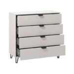 Κομοτα-Συρταριερα Lucca 4f Cashmere 93x40x90εκ - Image 5