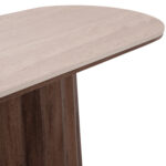 Κονσολα Walden HM18439 Κεραμικο Top Τραβερτινα--Mdf Βαση Καρυδι 120x40x76υεκ - Image 10