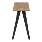 Κονσολα Fylliana FL1564 Sonoma MDF Με Μαυρα Ποδια 120x40x75εκ - Image 3