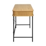 Κονσολα Fylliana Curve Sonoma Χρωμα 120x48x76εκ - Image 3