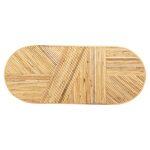 Κονσολα Οβαλ Gatsby HM9871 Φυσικο Rattan Σε Φυσικο Χρωμα 110x45x74,5υεκ. - Image 9