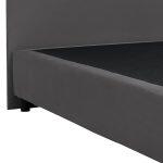 Κρεβατι Malena Απο Γκρι Βελουδο HM651.10 Για Στρωμα 90x200 Εκ. - Image 4