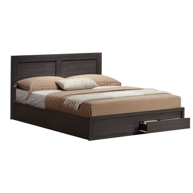 krebati-capri-hm39901-me-2-syrtaria-zebr Κρεβατι Capri HM399.01 Με 2 Συρταρια Zebrano 160x200 Εκ. - Image 1