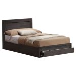 Κρεβατι Melany HM323.01 Με 1συρταρι Zebrano 110χ190