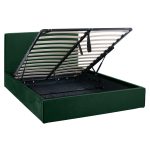 Κρεβατι Allie HM584.13 160χ200 Με Αποθηκευτικο Χωρο Κυπαρισσι - Image 4