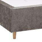 Κρεβατι Fylliana New Amsterdam Μπεζ Χρωμα Υφασματος 90x208x124εκ (90x200) - Image 4