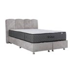 Κρεβατι Fylliana New Edem Γκρι Με Αποθ Χωρο 179x212x130εκ (160x200)