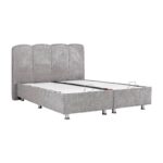 Κρεβατι Fylliana New Edem Γκρι Με Αποθ Χωρο 179x212x130εκ (160x200) - Image 2
