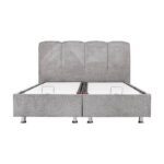 Κρεβατι Fylliana New Edem Γκρι Με Αποθ Χωρο 179x212x130εκ (160x200) - Image 3