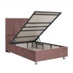 Κρεβατι Fylliana Noble Σαπιο Μηλο Με Αποθhkeytiko Χωρο 92x208x130εκ (90x200) - Image 5