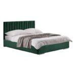 Κρεβατι Fylliana Palermo Πρασινο Χρωμα Υφασματος 155x214x115εκ (140x200) - Image 2