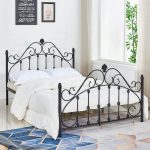 Κρεβατι Μεταλλικο Maden 150x200 Εκ. Μαυρο Χρωμα HM576.01